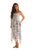 Cute Sundress Coral Reef Print Tube Dress