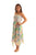 Cute Sundress Tropical Floral Print Tube Dress