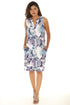 Blue Coral reef print (UPF) dress