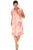 Coral reef Zipper Neck print (UPF) dress